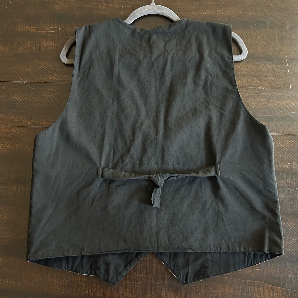 Vintage AGAPO Collection multi-pattern striped ve… - image 2